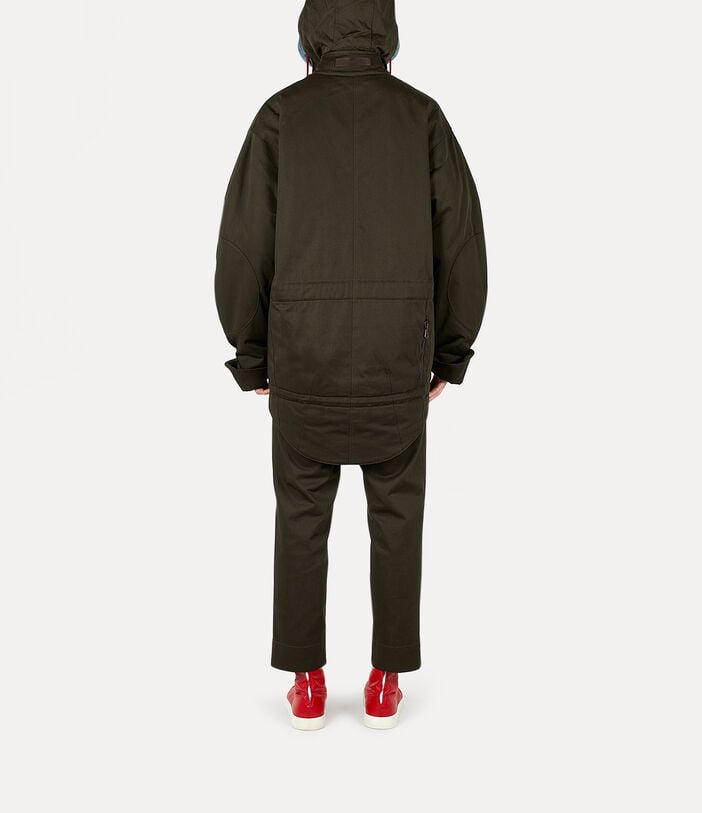 Vivienne Westwood SHORT HOODED DUFFLE